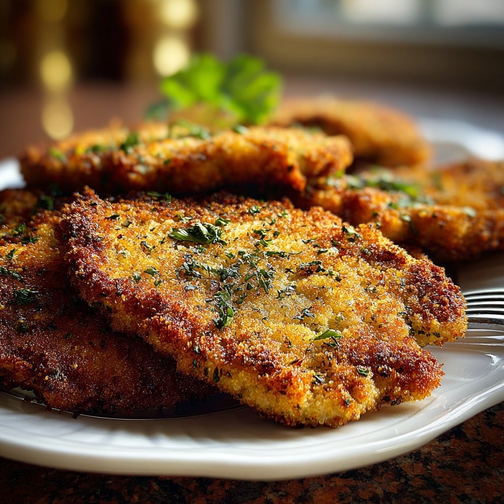 Blumenkohl Schnitzel Knusprig