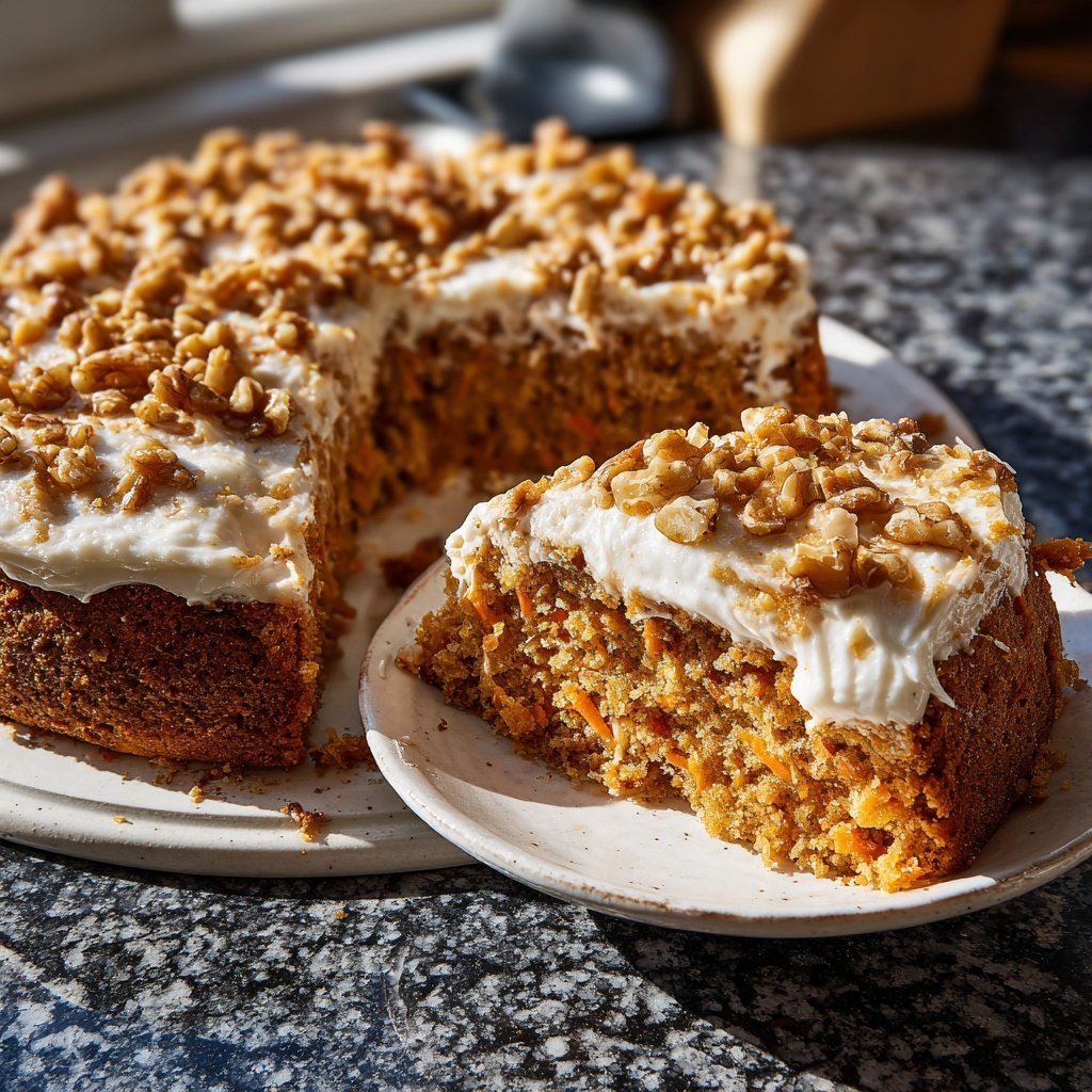Karottenkuchen Mit Haferflocken