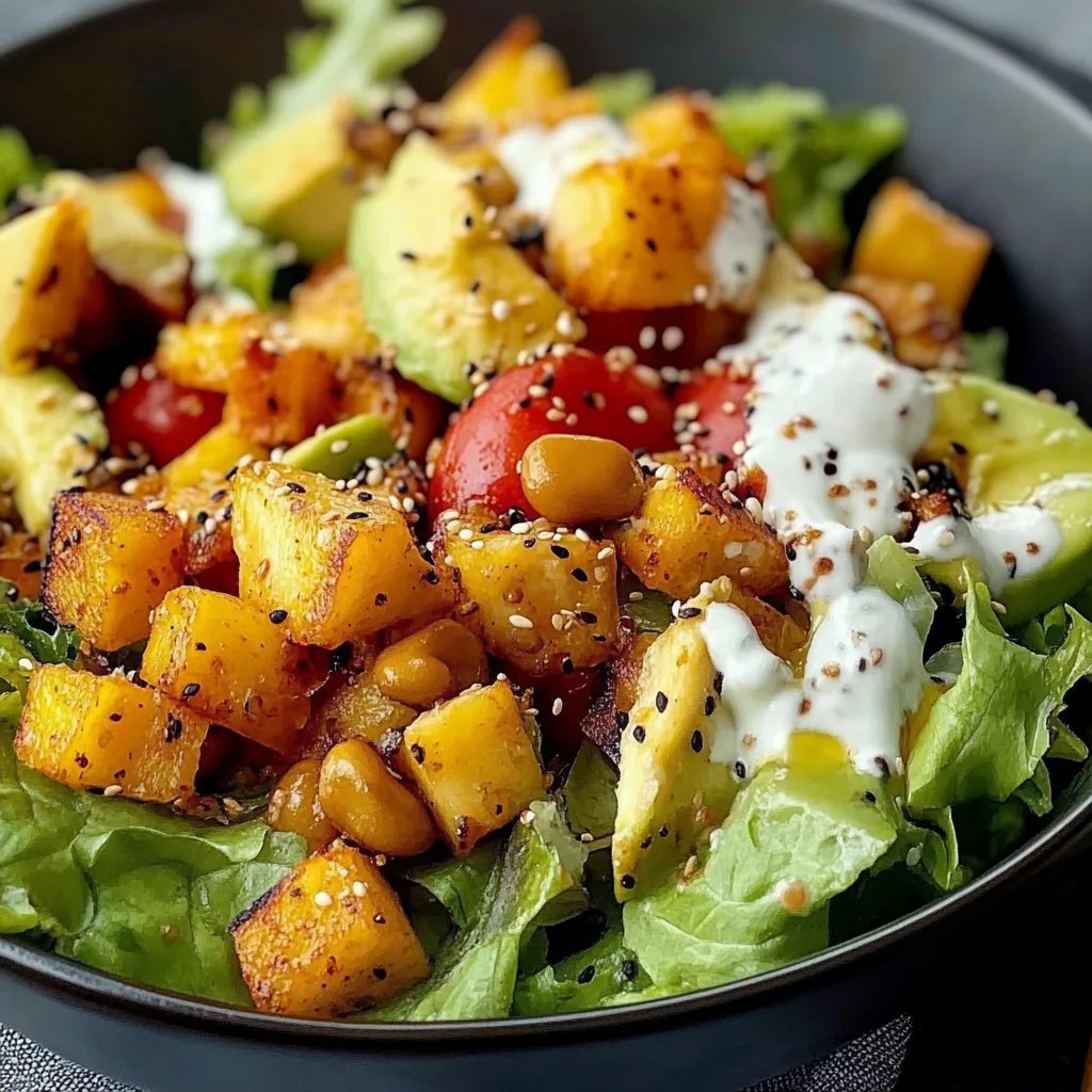 Quinoa-Salat mit Avocado und Kichererbsen