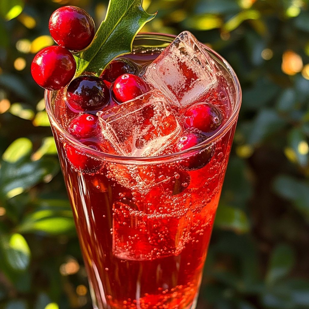 Cranberry-Spritz