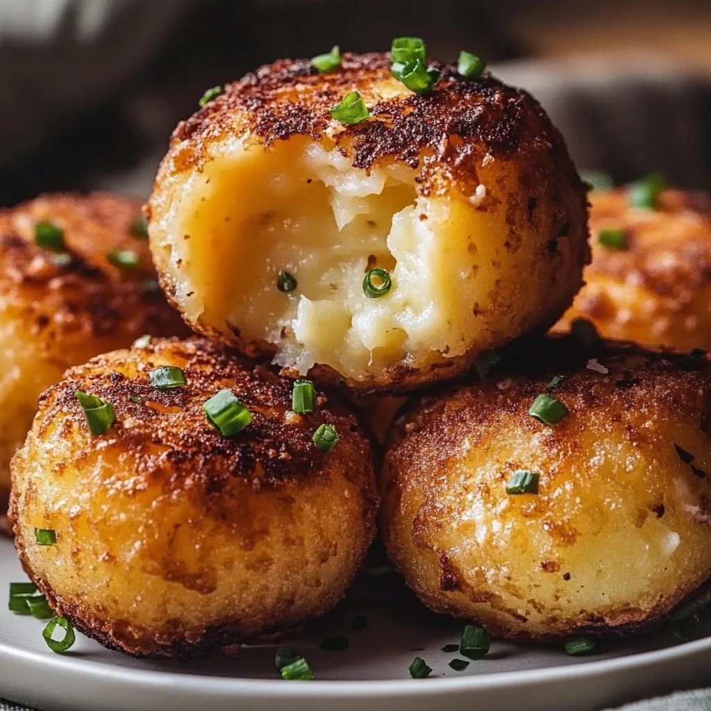 Mashed Potato Cheese Puffs