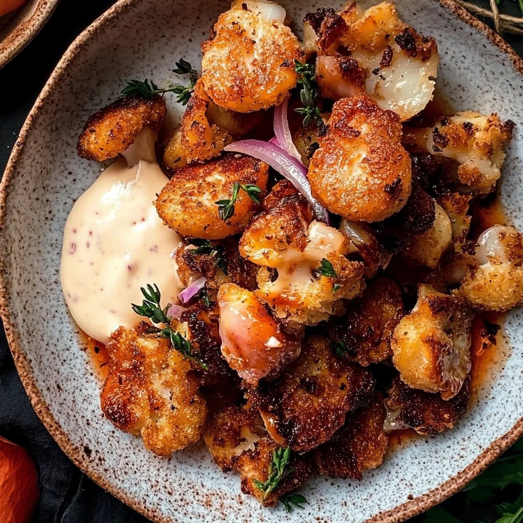 Knuspriger Ofenblumenkohl