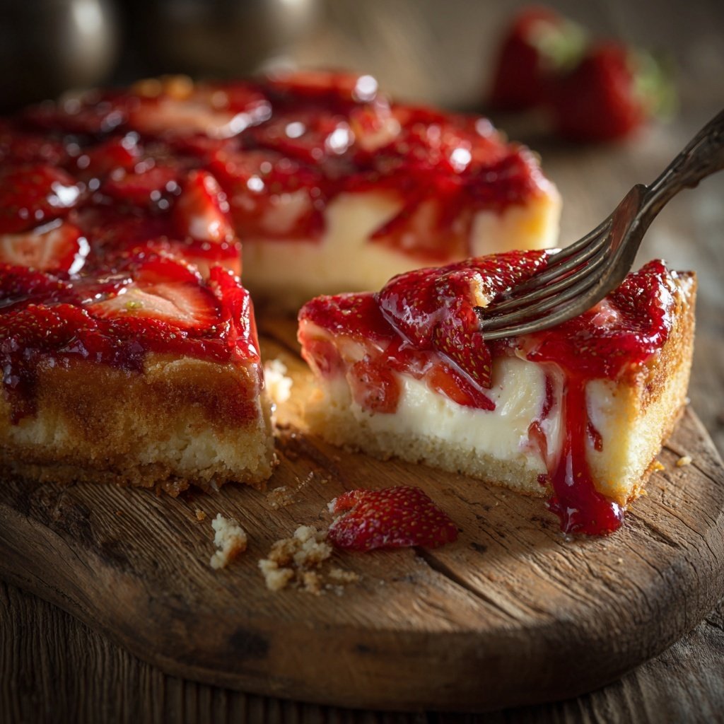 Erdbeer Kuchen Mit Vanillequark