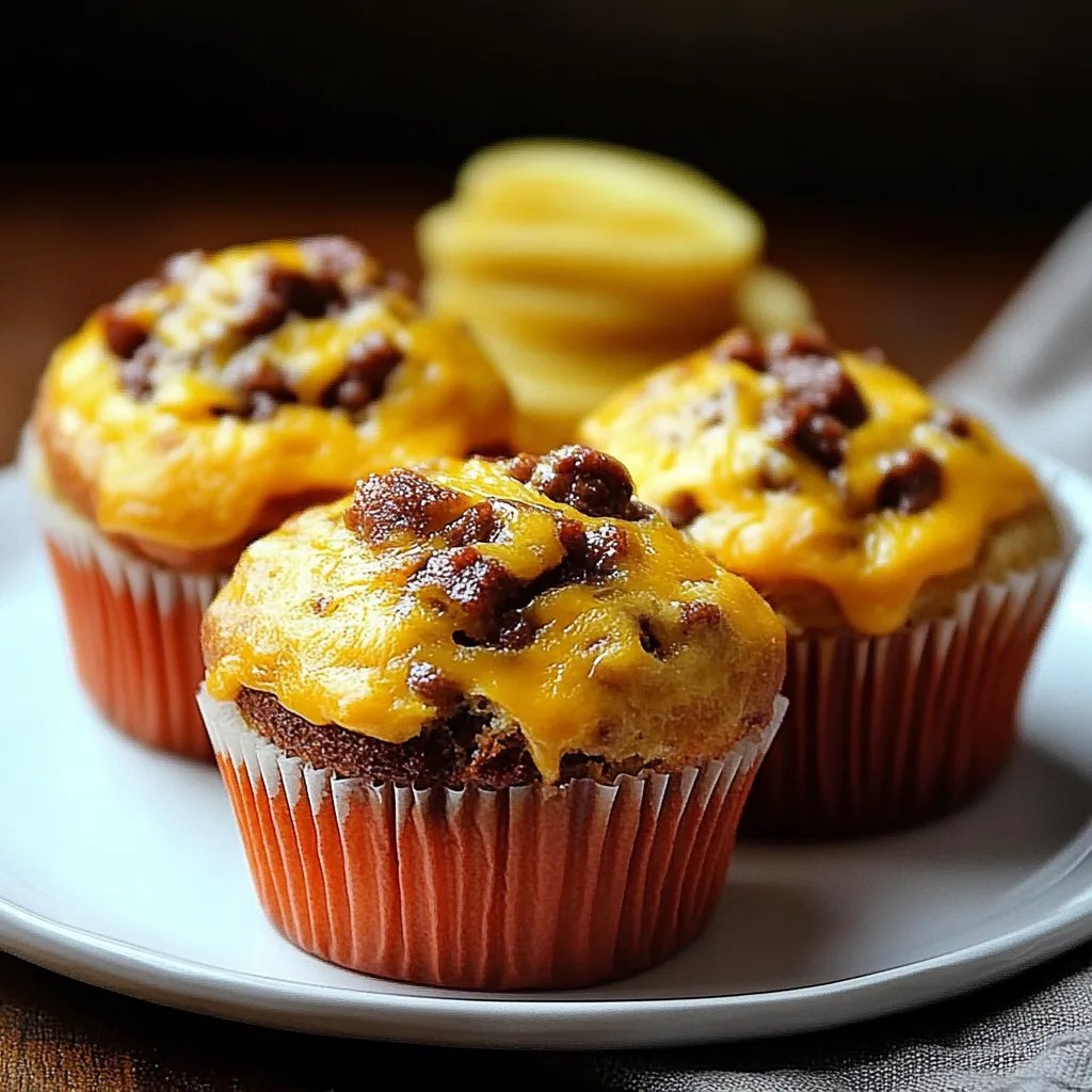 Cheeseburger Muffins