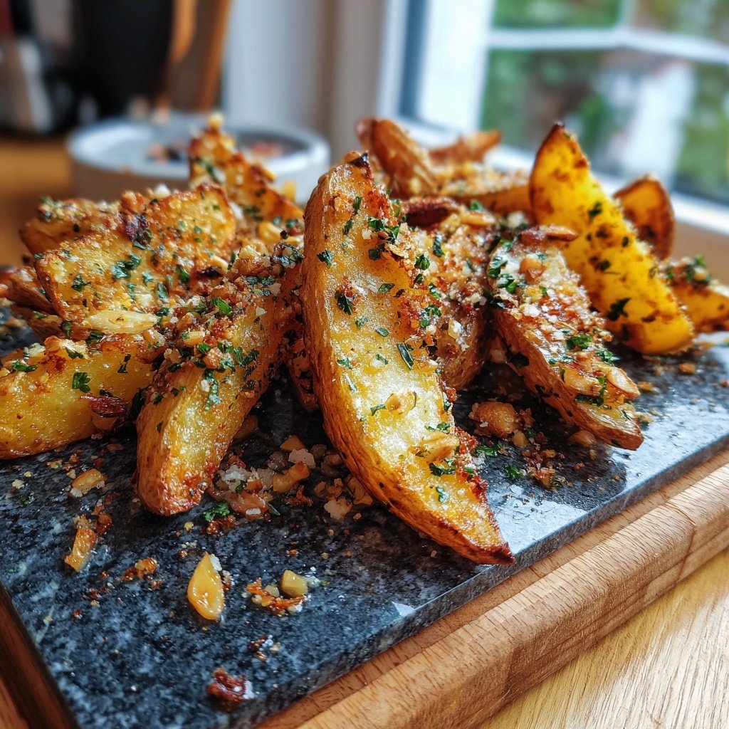 Grillkartoffeln Mit Knoblauch Und Kräutern