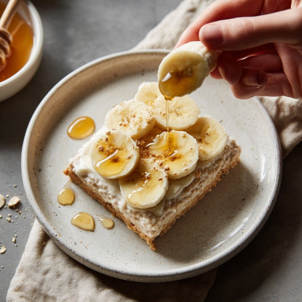 Frühstücksideen mit Haferbrei und Banane