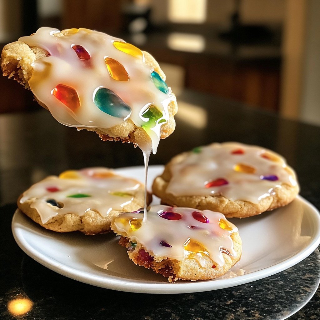 Einfache Bleiglas Kekse