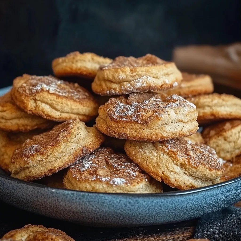 Zarte Zimt Kekse mit nur 3 Zutaten