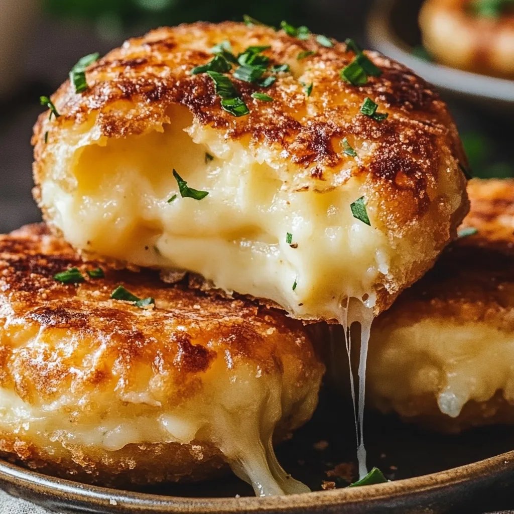 Mashed Potato Cheese Puffs