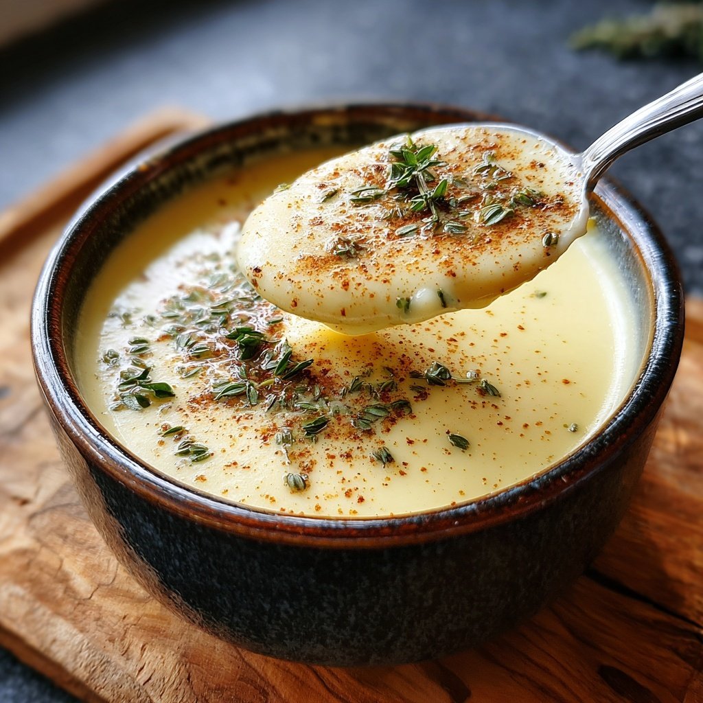 Blumenkohlsuppe mit Muskat