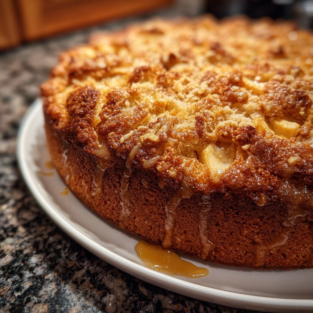Karottenkuchen Mit Apfel Stücken