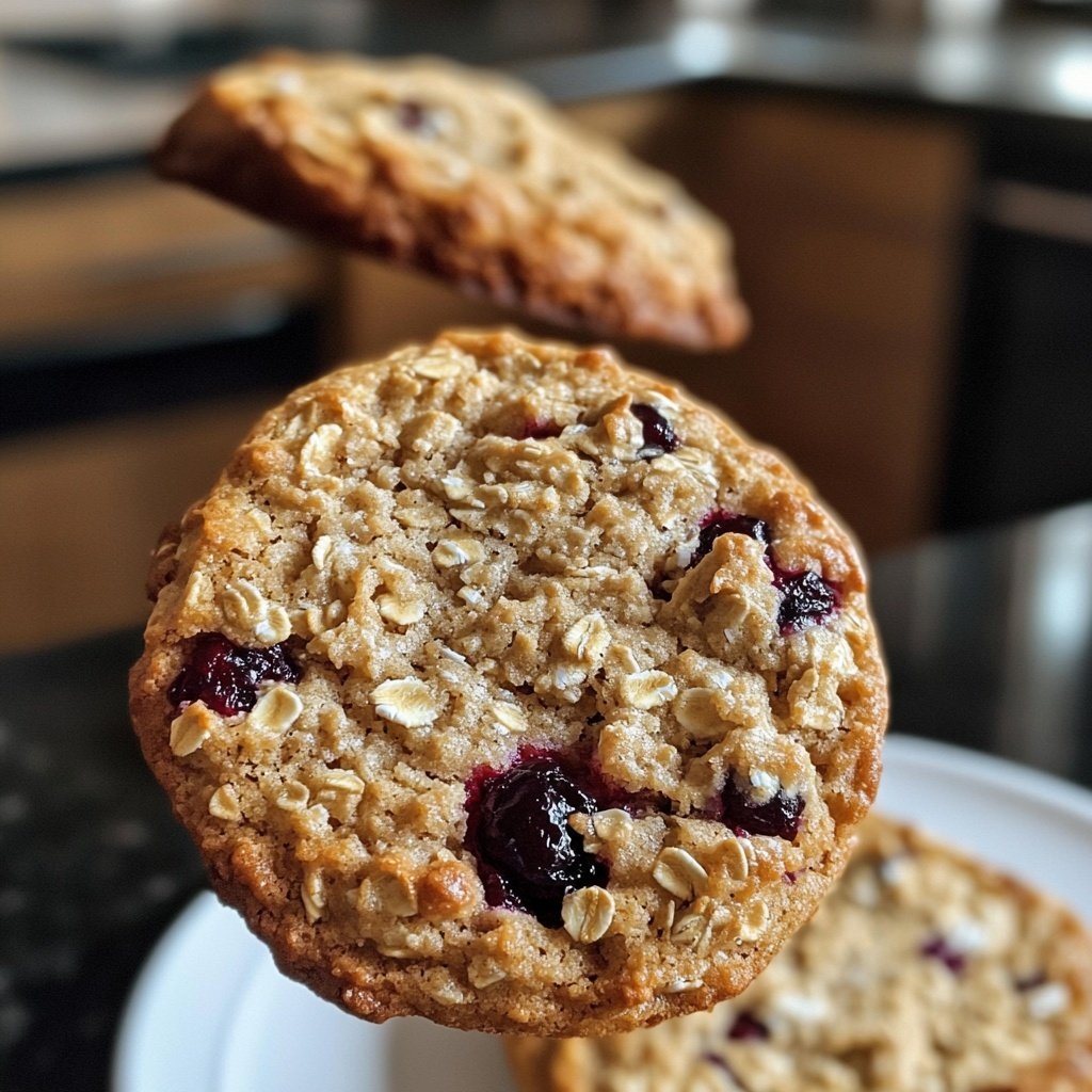 Cranberry-Hafer-Cookies – vegan & ohne Zucker